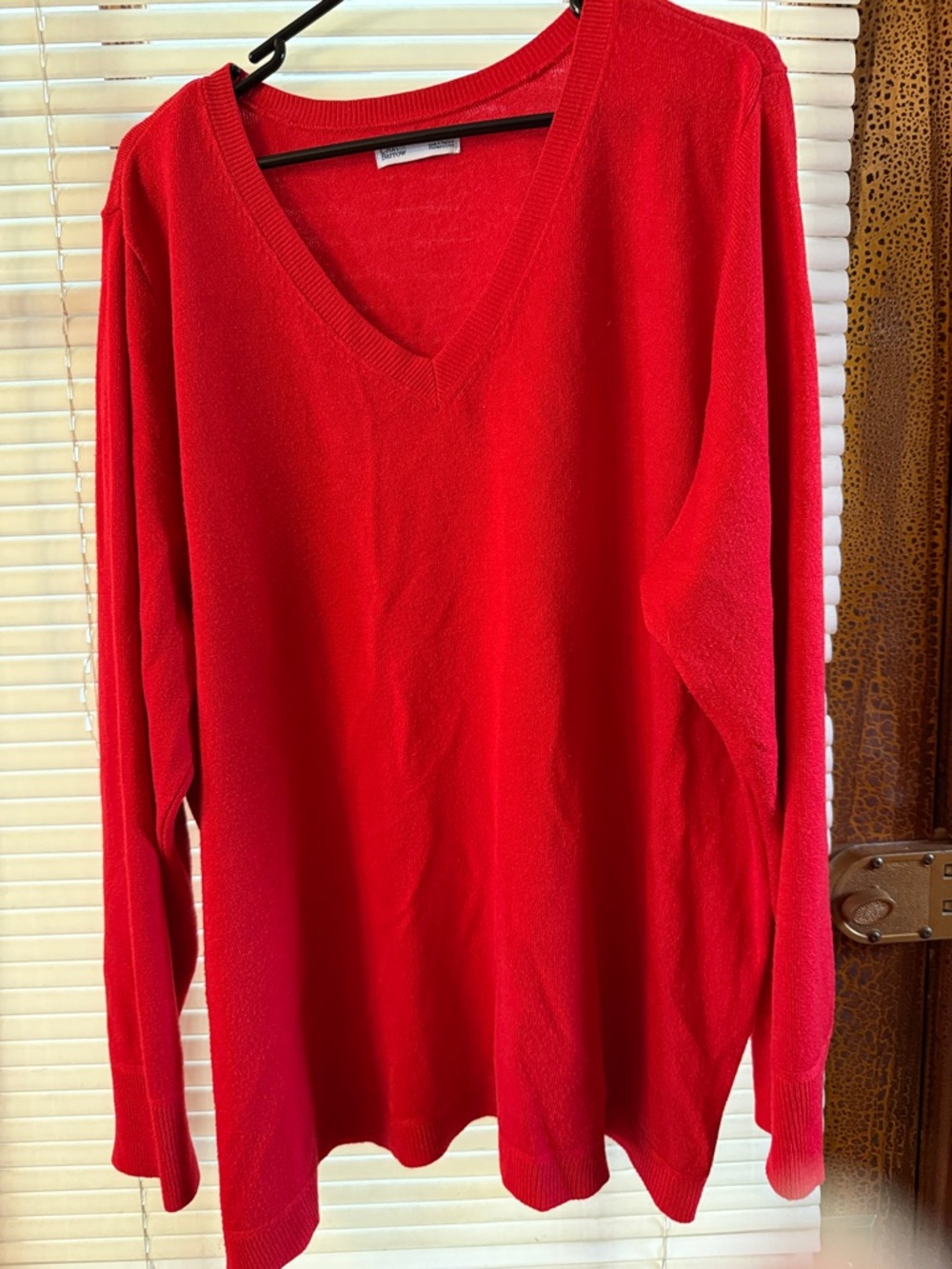 croft & barrow Red Crewneck Sweater